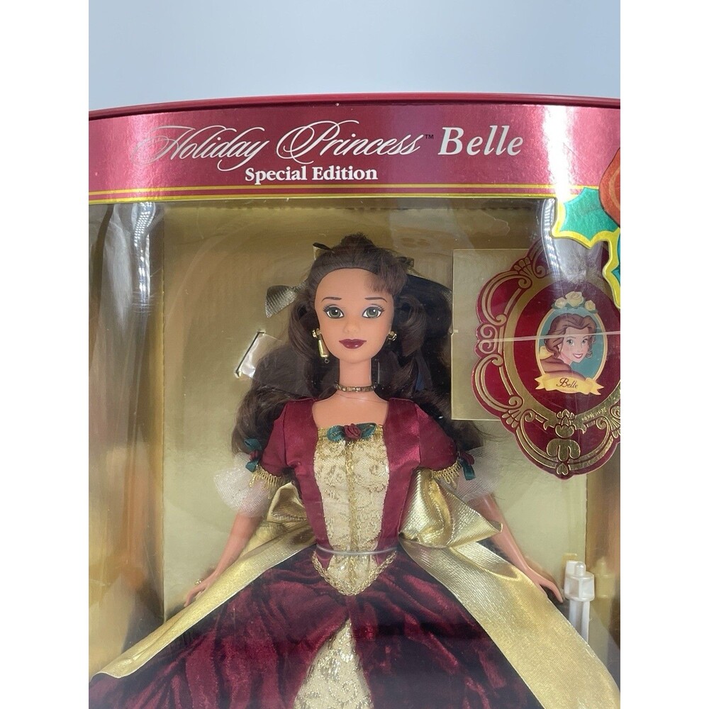 Disney Holiday Princess Belle Special Edition 1997 NRFB Ornament Beauty Beast